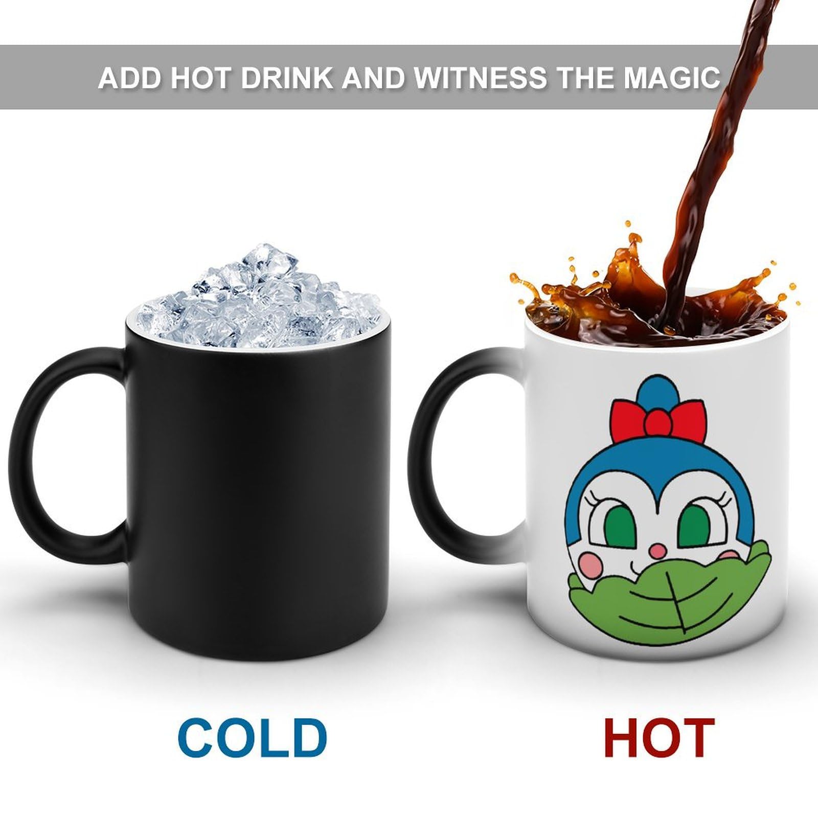 Amazon.co.jp: マグカップ コキンちゃん 変色カップ コーヒー
